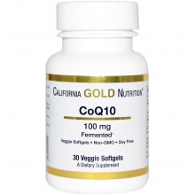 Антиоксидант California Gold Nutrition CoQ10 100 мг 30 капсул
