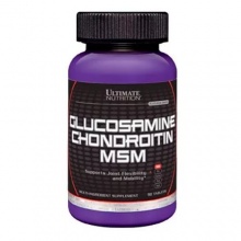 Хондропротекторы Ultimate Nutrition Glucosamine + Chondroitin + MSM 90 таблеток