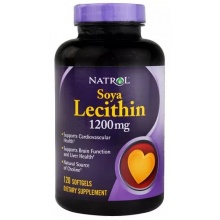 Витамины NATROL Soya Lecithin 1200 мг 120 капсул