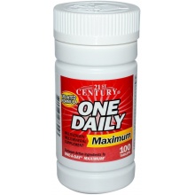 Витамины 21st Century One Daily maximum 100 таблеток