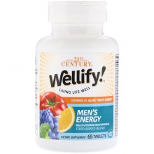 Витамины 21st Century Wellify! Men's Energy 65 таблеток