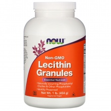 Витамины NOW Lecithin Non-GMO 454 гр