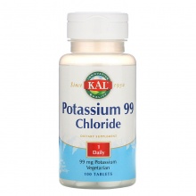 Витамины Innovative Quality KAL Potassium Chloride 100 таб