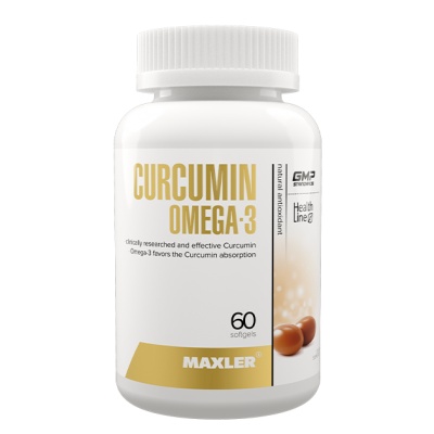  Maxler Curcumin Omega 3 60 