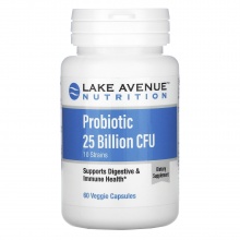 Спец препарат Lake Avenue Nutrition Probiotic Minis 25 Billion CFU 60 капсул