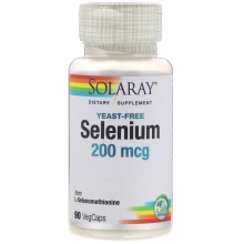 Витамины Solaray Selen 200 мкг 90 капсул