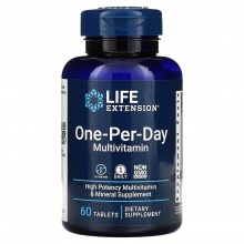 Витамины Life Extension One-Per-Day 60 таблеток