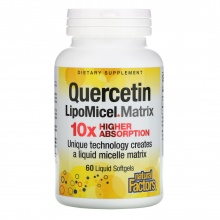 Антиоксидант Natural Factors Quercetin LipoMicel Matrix 60 капсул
