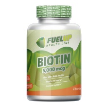 Витамины FuelUP Biotin 5000 мкг 60 капсул