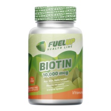 Витамины FuelUP Biotin 10000 мкг 60 капсул