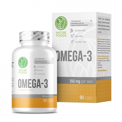  Nature Foods Omega 3 90 