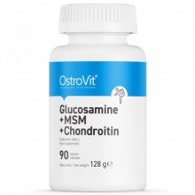 Хондропротектор Ostrovit Glucosamine+Chondroitin+MSM 90 таблеток