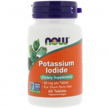 Витамины NOW Potassium Iodine 30 таблеток